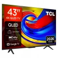 Telewizor TCL 43P7L QLED 4K UHD HDR Smart TV Google TV Dolby Vision 60Hz