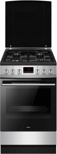 Kuchnia Amica 510GE2.33ZpTaDA(Xsx) 50cm 65L 8funkcji Termoobieg 3szyby