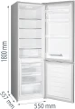Lodówka dwudrzwiowa Gorenje RK4182PS4