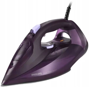 Żelazko parowe Philips DST7051/30 2800W 0,3L 50g/min SteamGlide fioletowe