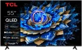 Telewizor TCL 55T69C QLED 4K UHD Smart TV Google TV WiFi Bluetooth 60Hz