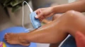 Depilator Philips EPILATOR BRE228/00 do nóg na sucho niebieski