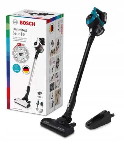 Odkurzacz BOSCH BBS611LAG 30min elektroszczotka czarny