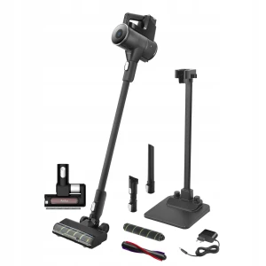 Odkurzacz pionowy Amica VMB XPro Dark 2w1 450W 84dB Tryb Auto LCD Czarny