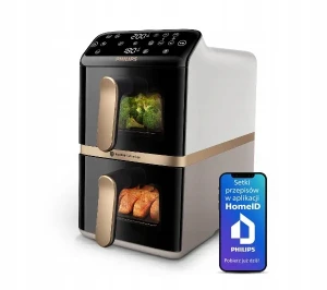 Frytkownica beztłuszczowa Philips NA462/80 seria 4000 2750W Dual Basket