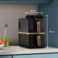 Frytkownica beztłuszczowa Philips NA462/80 seria 4000 2750W Dual Basket