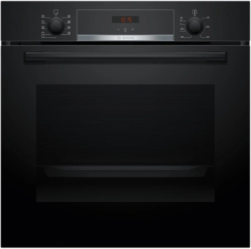 Piekarnik elektryczny Bosch HBA534EB3 Serie 4 71L 3400W Termoobieg czarny